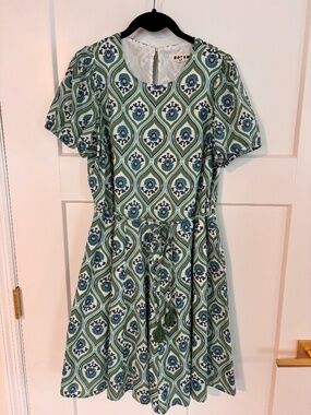 Boden Retro Mini Dress Size 8